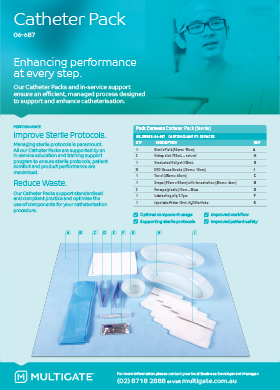 Catheter Pack Brochure